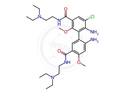 Chemical structure of Metoclopramide Dimer Impurity 1