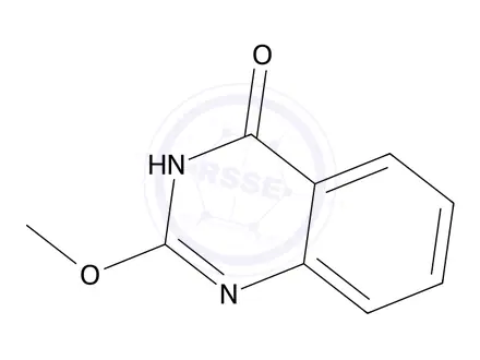 Chemical structure of 2-methoxyquinazolin-4-ol