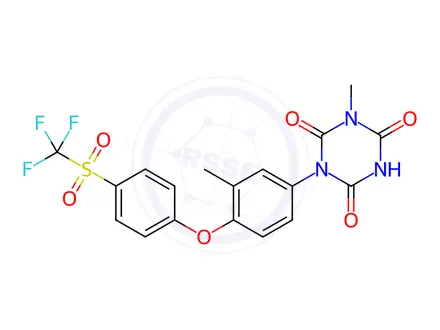 Chemical structure of Ponazuril