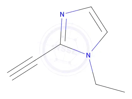 Chemical structure of 1-Ethyl-2-ethynyl-1h-imidazole