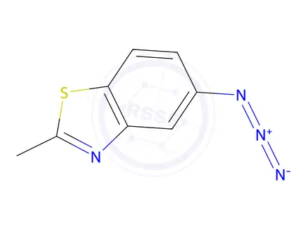 Chemical structure of 5-azido-2-methyl-1,3-benzothiazole