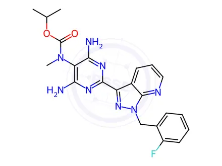 Chemical structure of Riociguat-Impurity D
