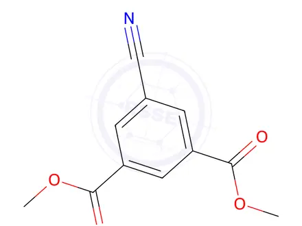 Chemical structure of Dimethyl 5-Cyanoisophthalate