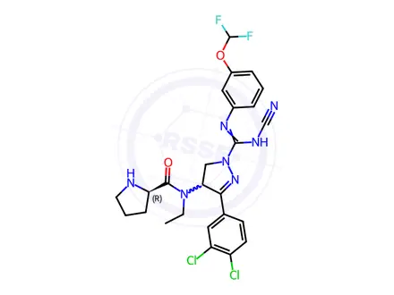 Chemical structure of BAY 598 Impurity 76