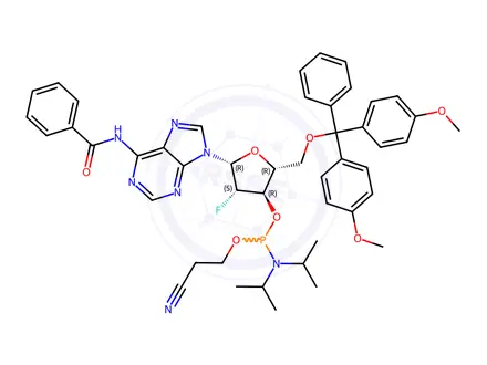 Chemical structure of Phosphoramidites Impurity 97
