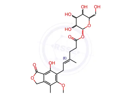 Chemical structure of Mycophenolic Acid Impurity 31