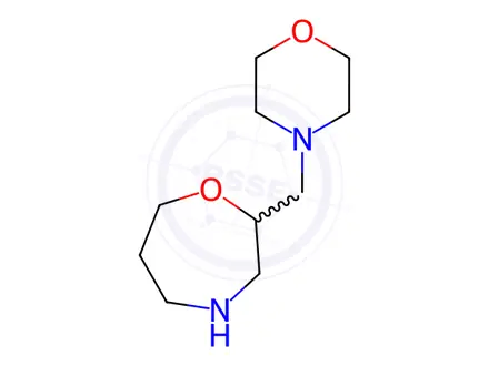 Chemical structure of 2-(4-Morpholinylmethyl)-1,4-oxazepane