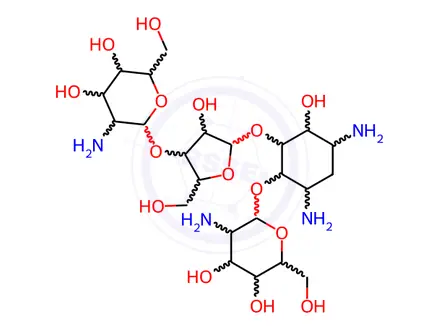 Chemical structure of Neomycin Sulfate Impurity 11