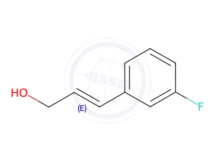 Chemical structure of (2E)-3-(3-Fluorophenyl)prop-2-en-1-ol