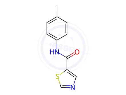 Chemical structure of n-(4-Methylphenyl)-1,3-thiazole-5-carboxamide