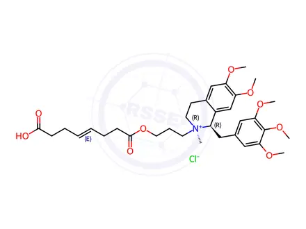 Chemical structure of Mivacurium Chloride Impurity 4 Chloride