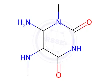 Chemical structure of Uracil Impurity 102