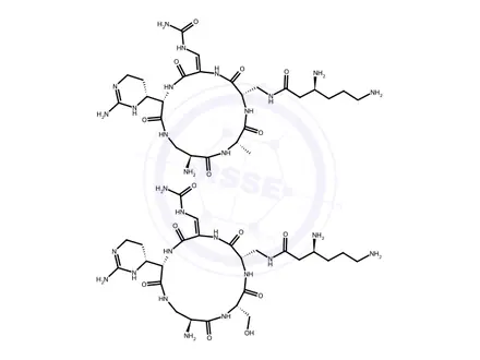 Chemical structure of Capreomycin
