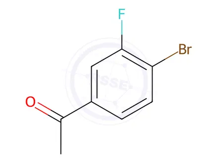 Chemical structure of 1-(4-Bromo-3-fluorophenyl)ethan-1-one
