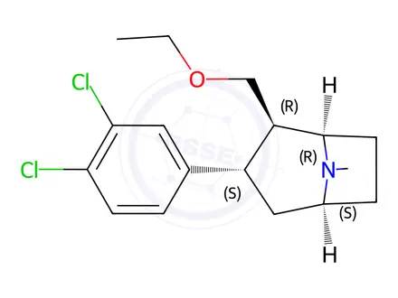Chemical structure of Tesofensine
