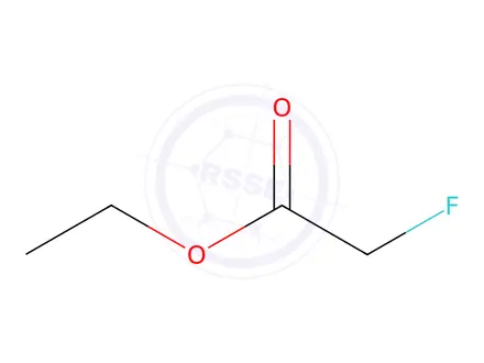 Chemical structure of Ethyl Fluoroacetate (BSC)