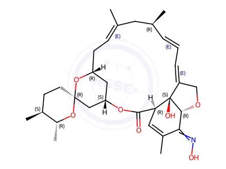 Chemical structure of Milbemycin Oxime Impurity 11