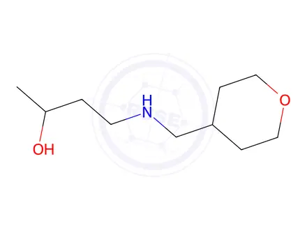 Chemical structure of 4-(((Tetrahydro-2h-pyran-4-yl)methyl)amino)butan-2-ol