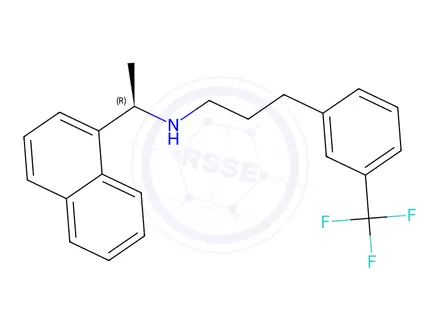 Chemical structure of (R)-Cinacalcet-D3