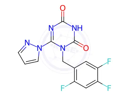 Chemical structure of Ensitrelvir Impurity 4