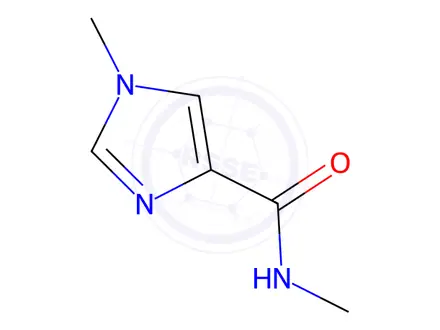 Chemical structure of n,1-Dimethyl-1h-imidazole-4-carboxamide
