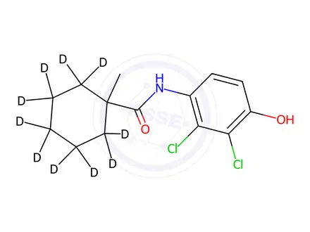 Chemical structure of Fenhexamid-d10