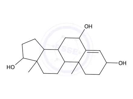 Chemical structure of 4-ANDROSTEN-3β, 6β, 17β-TRIOL