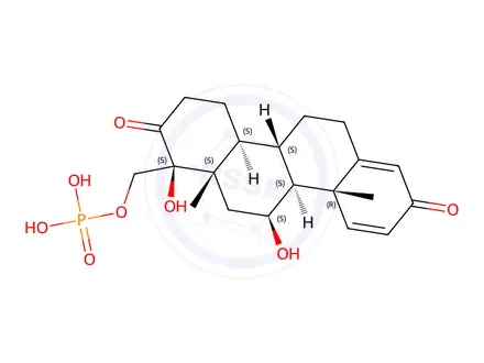 Chemical structure of Prednisolone Impurity 21