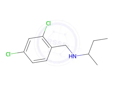 Chemical structure of (Butan-2-yl)[(2,4-dichlorophenyl)methyl]amine