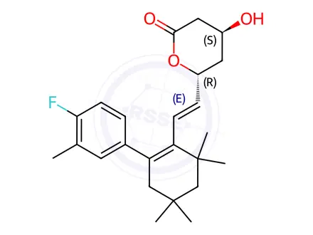 Chemical structure of Dalvastatin