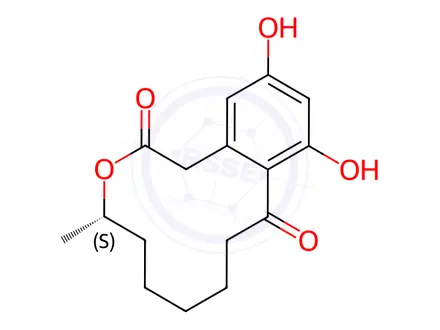 Chemical structure of Curvularin
