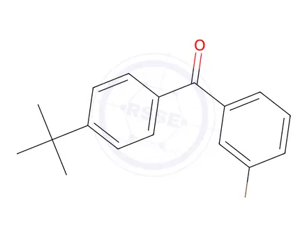 Chemical structure of 3-Bromo-4'-tert-butylbenzophenone