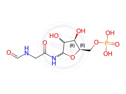 Chemical structure of Formylglycinamide Ribotide