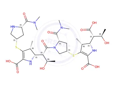 Chemical structure of Meropenem Impurity 25
