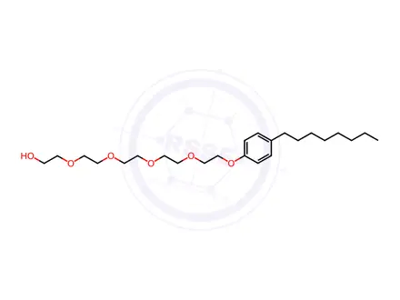 Chemical structure of 4-N-OCTYLPHENOL PENTAETHOXYLATE