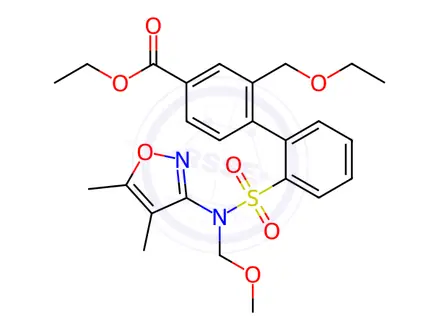 Chemical structure of Sparsentan Ester Impurity