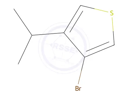 Chemical structure of 3-Bromo-4-isopropylthiophene