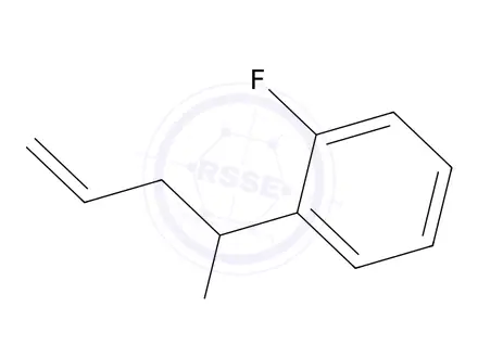 Chemical structure of 1-(2-Fluorophenyl)but-3-en-1-amine