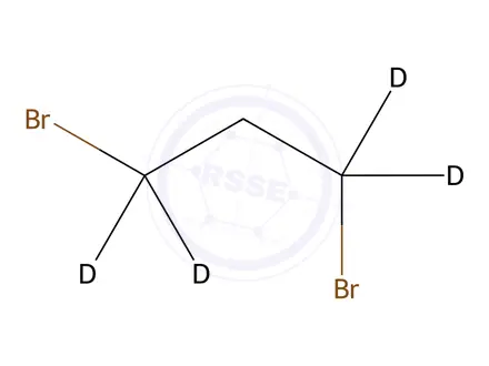 Chemical structure of 1,3-Dibromopropane-1,1,3,3-d4