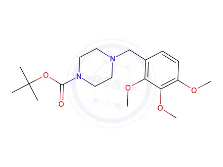 Chemical structure of Trimetazidine Hydrochloride Impurity 39