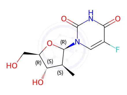 Chemical structure of Clevudine Impurity 23