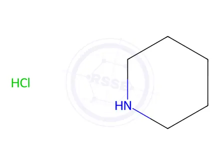 Chemical structure of Piperidine hydrochloride