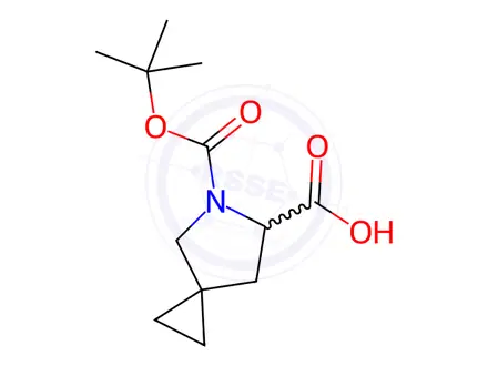 Chemical structure of 5-(1,1-Dimethylethyl) 5-azaspiro[2.4]heptane-5,6-dicarboxylate
