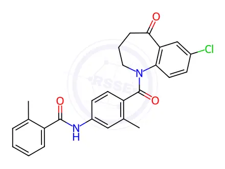 Chemical structure of 5-Dehydro Tolvaptan