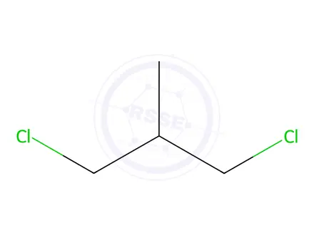 Chemical structure of 1,3-Dichloro-2-Methylpropane