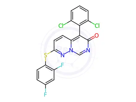 Chemical structure of Neflamapimod