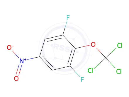 Chemical structure of 1,3-Difluoro-5-nitro-2-(trichloromethoxy)benzene