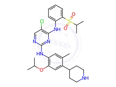 Chemical structure of Ceritinib
