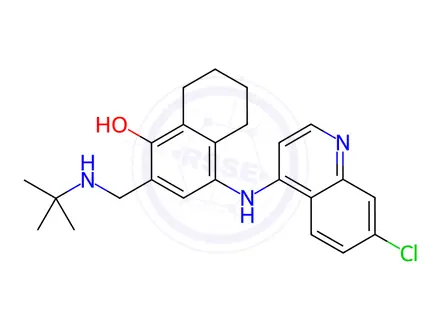 Chemical structure of Naphthoquine