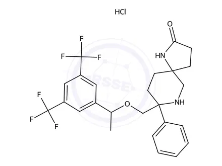 Chemical structure of Rolapitant Hydrochloride